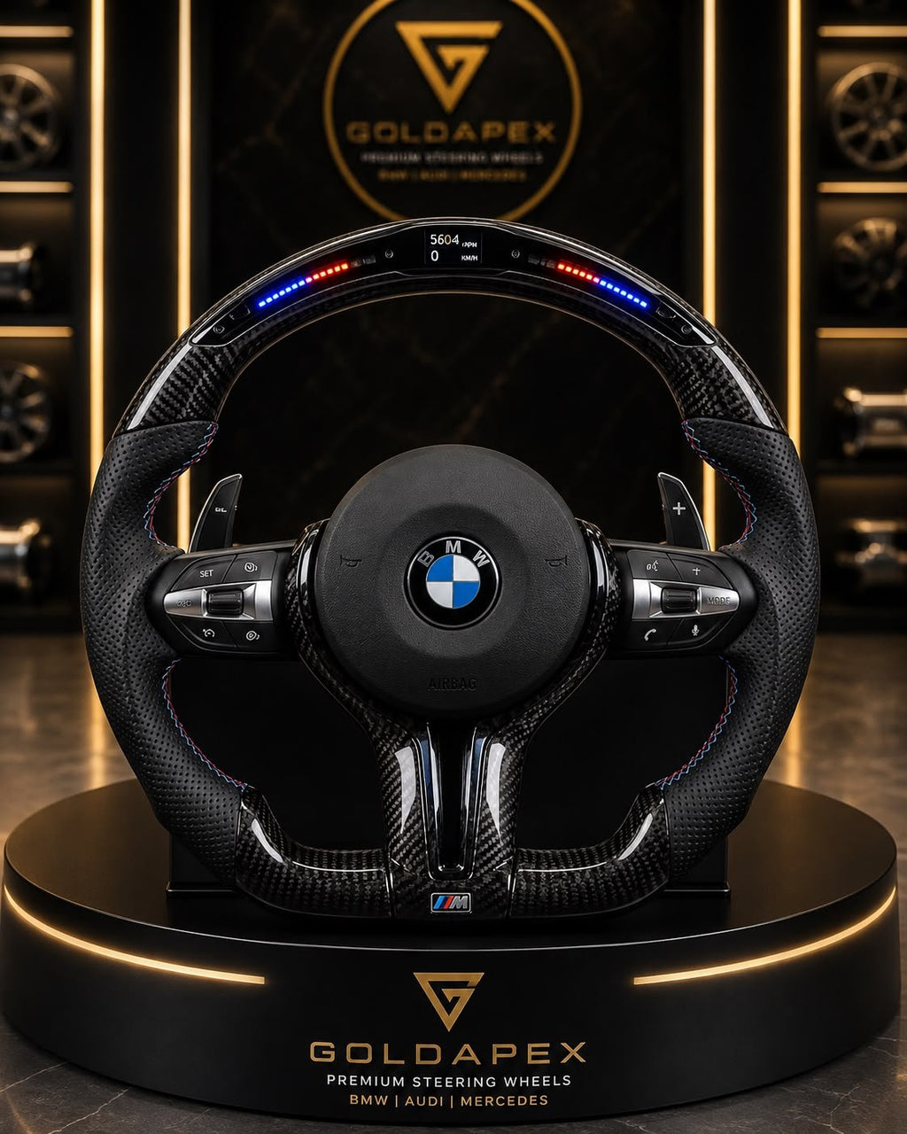 CARBON LED SHIFT - GOLD-APEX