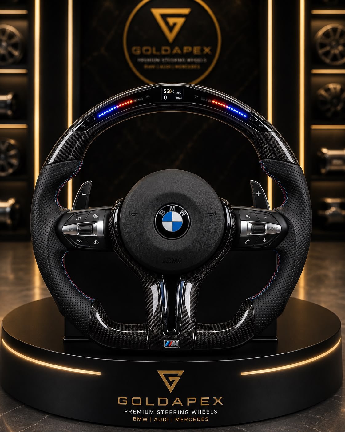 CARBON LED SHIFT - GOLD-APEX