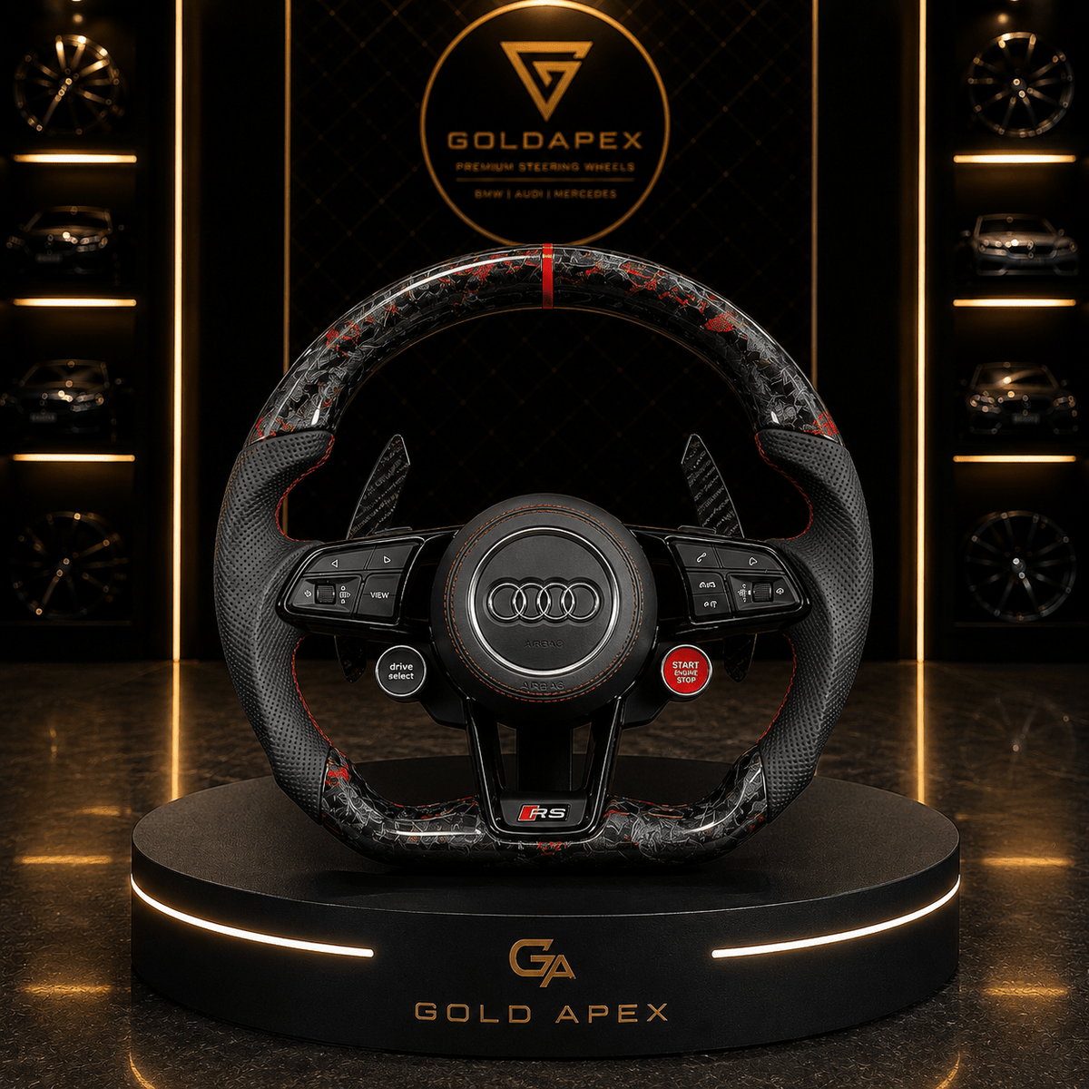 RED CARBON - GOLD-APEX
